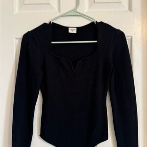 Abercrombie & Fitch Black Bodysuit